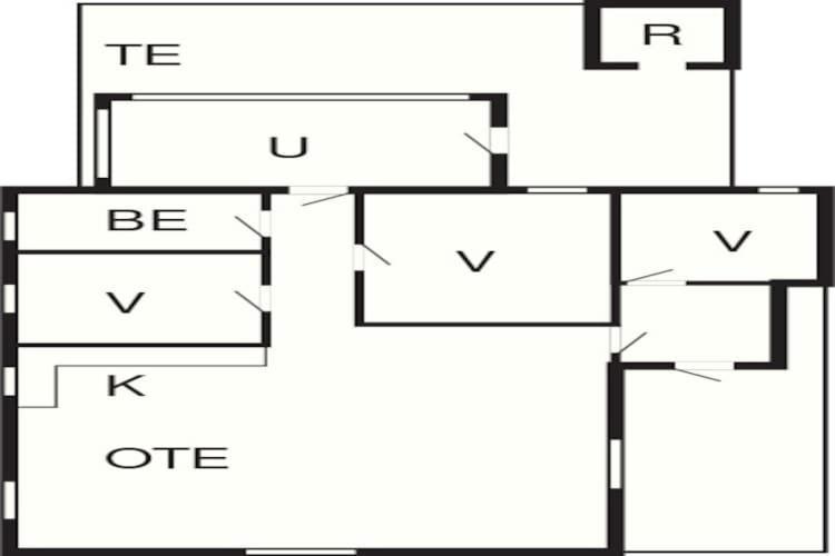 6 Person Holiday Home In R M Bolilmark Luaran gambar